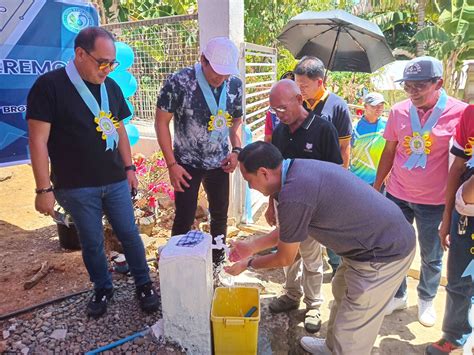 San Dionisio, Iloilo barangays now have reliable water supply.